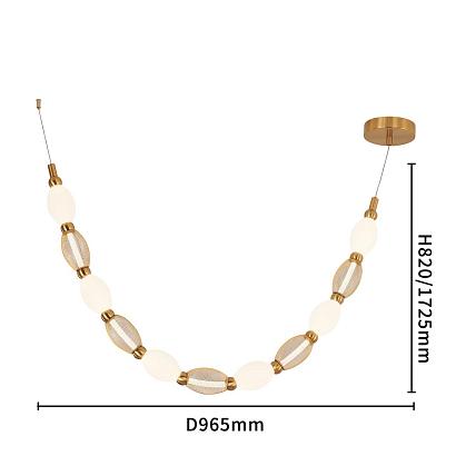 люстры подвесной светильник perler 4559-1pc, доставка по Казахстану 