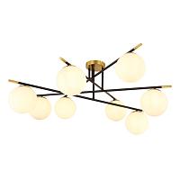 люстры потолочный светильник arte lamp alcor a2224pl-8bk, доставка по Казахстану 