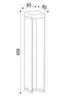 Дополнительная картинка Ландшафтный светильник Outdoor O596FL-L9B4K