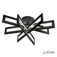 люстры потолочный светодиодный светильник iledex stalker 9082-r800-x 128w bk, доставка по Казахстану 