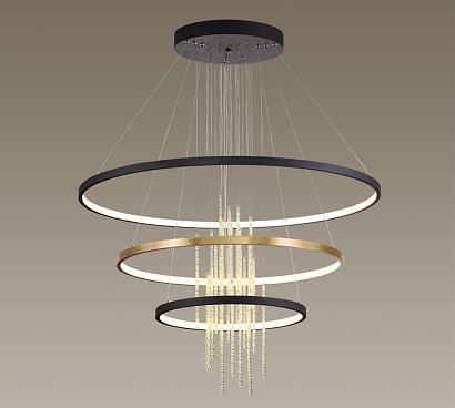люстры подвесной светодиодный светильник odeon light l-vision monica 3901/99l, доставка по Казахстану 