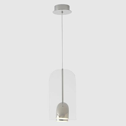 светильник подвесной crystal lux element sp12w led chrome crystal lux 4021/212, доставка по Казахстану 