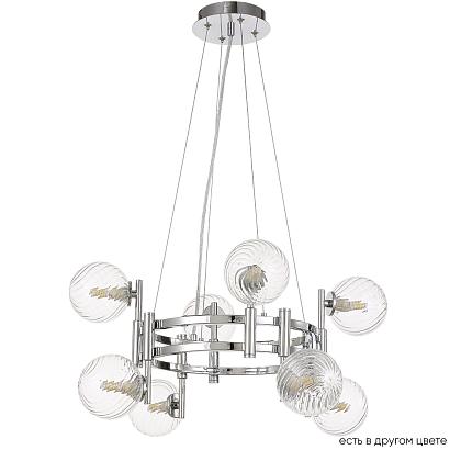 люстры подвесной светильник crystal lux luxury sp8 chrome crystal lux 2271/308, доставка по Казахстану 