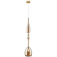Дополнительная картинка Светильник подвесной Crystal Lux LUX NEW SP1 C AMBER Crystal Lux 2263/211