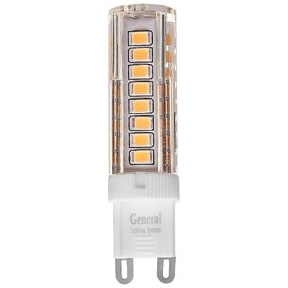 GLDEN-G9-10-P-220-2700 1/10/500 Лампа Светодиодная General 661446 купить в Алматы svet.kz
