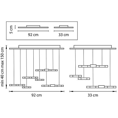 люстры подвесной светодиодный светильник lightstar favo 750262, доставка по Казахстану 