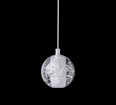 светильник подвесной crystal lux gaspar sp1 white crystal lux 1870/301, доставка по Казахстану 
