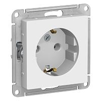 ATLASDESIGN РОЗЕТКА с заземлением, 16А, механизм, БЕЛЫЙ 