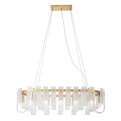 подвесная люстра belfast severn 6601-950 br cl, доставка по Казахстану 