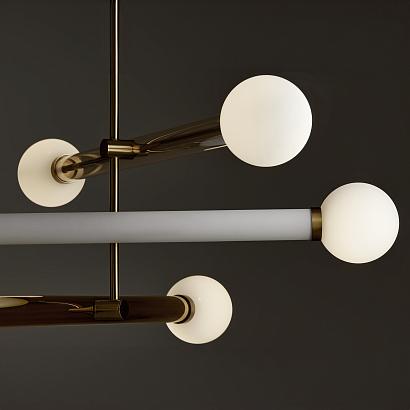 люстры потолочный светильник freya fr5381pl-06g, доставка по Казахстану 