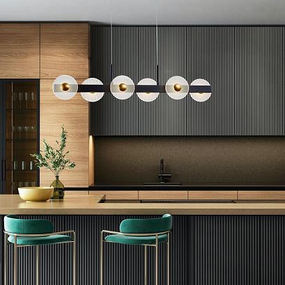 подвесной светильник solskin 4317-6p, доставка по Казахстану 