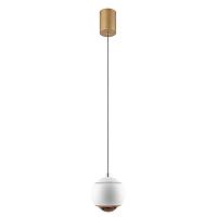 светильник подвесной crystal lux caro sp led white crystal lux 1341/201, доставка по Казахстану 