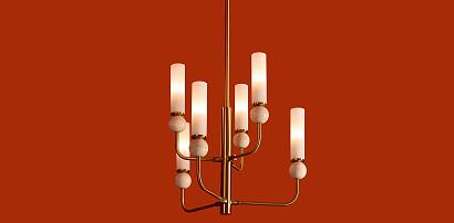 купить Люстра Freya FR5482CL-06BS1 Sunspot в Алматы, svet.kz, доставка по Казахстану 