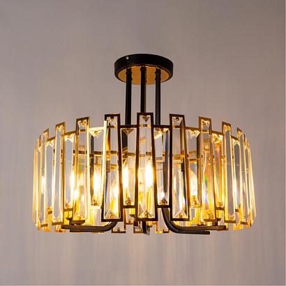 люстра arte lamp amber a1028pl-6bk, доставка по Казахстану 
