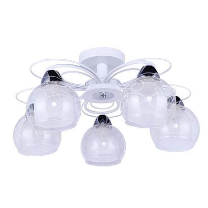 Потолочные Потолочная люстра Arte Lamp A7585PL-5WH, доставка по Казахстану 