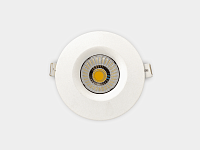 LC1512-7W-W встр. Светильник мат бел 3000K 7W/IMPLE4-7W-W-W/, доставка по Казахстану 