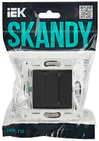 SKANDY Выключ. 3-кл. 10А SK-V11G граф. IEK 