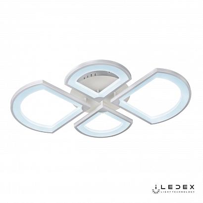 Потолочные Потолочная светодиодная люстра iLedex River X024-4 WH, доставка по Казахстану 