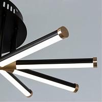 люстры потолочный светильник arte lamp fernando a2199pl-5bk, доставка по Казахстану 