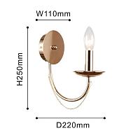 Дополнительная картинка Бра F-Promo Plini 2591-1W
