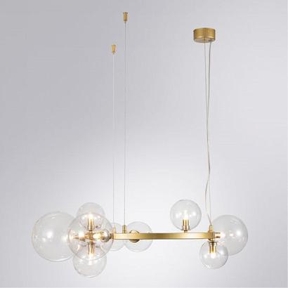 подвесная люстра arte lamp vincent a7790sp-10go, доставка по Казахстану 