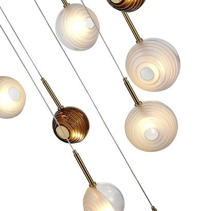 люстры подвесная люстра st luce foligno sl1183.543.12, доставка по Казахстану 