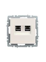 BRITE Роз. комп. 2-ая RJ45 кат.5E РК10-2-БрЖ жемч. IEK 