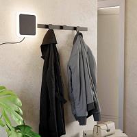 99595 Светодиод бра CARTIGNANO, 7,8W(LED), сталь, черный, пластик, белый. Предназначен для использов
