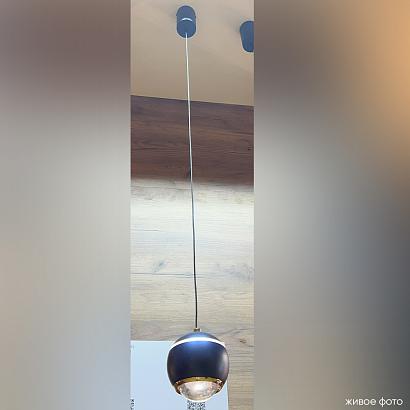 светильник подвесной crystal lux caro sp led blue crystal lux 1344/201, доставка по Казахстану 