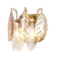 Настенный светильник Crystal Lux TREVI AP2 BRASS Crystal Lux 3220/402