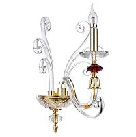 Бра Crystal Lux CATARINA AP1 V2 GOLD/TRANSPARENT-COGNAC Crystal Lux 1361/401
