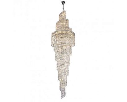 newport 8240 8246/c chrome , люстра, chrome clear crystal d80*h300/200 cm e14 46*40w, доставка по Казахстану 