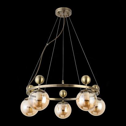 люстры подвесная люстра evoluce pechio sle106303-05, доставка по Казахстану 