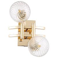 Настенный светильник Crystal Lux LUXURY AP2 GOLD Crystal Lux 2270/402
