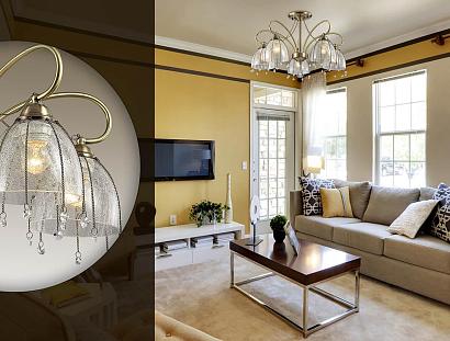 потолочная люстра lumion arletta 3414/5c, доставка по Казахстану 