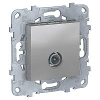 Розетка TV проходная Schneider Electric Unica New NU546330 