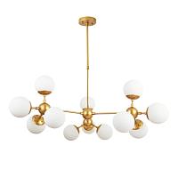 Дополнительная картинка Подвесная люстра Arte Lamp BOLLA A1664SP-12GO