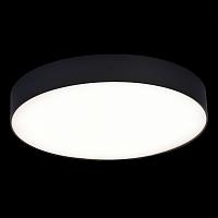 люстры st606.442.48 светильник потолочный черный led 1*48w 4000k 4 320lm ra>85 120° ip20 d400xh55 185-265v, доставка по Казахстану 