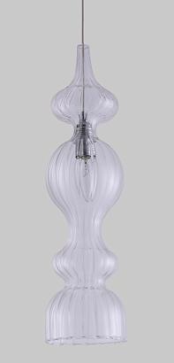 светильник подвесной crystal lux iris sp1 a transparent crystal lux 2072/201, доставка по Казахстану 