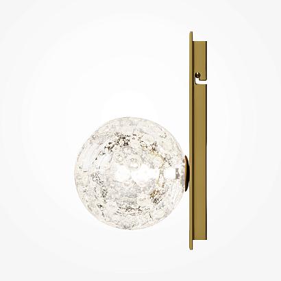 С 1 плафоном на стену Настенный светильник (бра) Maytoni MOD470WL-01BS Lunella, доставка по Казахстану 