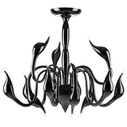 Потолочные Потолочная люстра Lightstar Cigno Collo Bk 751027, доставка по Казахстану 