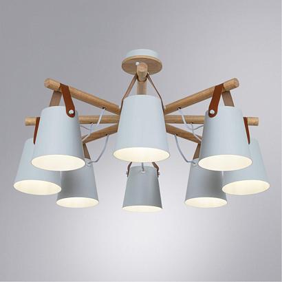 Потолочные Потолочный светильник Arte Lamp THOMAS A7032PL-8WH, доставка по Казахстану 