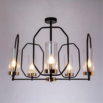 купить Подвесная люстра Arte Lamp Celaeno A7004PL-5BK в Алматы, svet.kz, доставка по Казахстану 