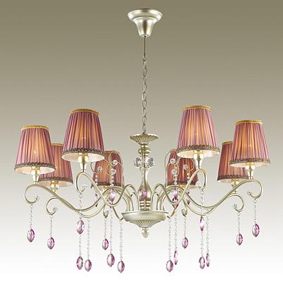 подвесная люстра odeon light classic gaellori 3393/8, доставка по Казахстану 