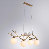 Дополнительная картинка Подвесная люстра Arte Lamp Eltanin A3422SP-4GO