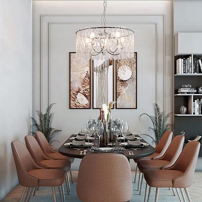 люстра freya fr2048pl-05ch, доставка по Казахстану 