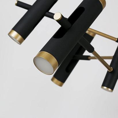 подвесная светодиодная люстра favourite duplex 2324-12p, доставка по Казахстану 