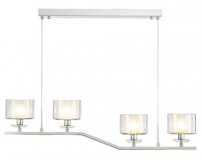 люстры newport 4400 4404/s chrome , подвесной светильник, chrome clear crystal clear glass , доставка по Казахстану 