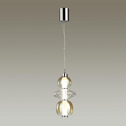 подвесной светодиодный светильник odeon light pendant monra 4866/8l, доставка по Казахстану 