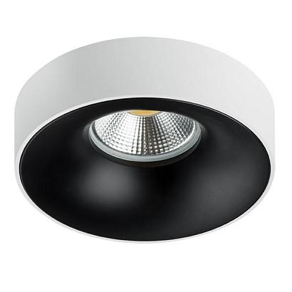 L01002720 Светильник LEVIGO  MR16/HP16 ЧЕРНЫЙ/БЕЛЫЙ МАТОВЫЙ (010027+510020) купить в Алматы svet.kz